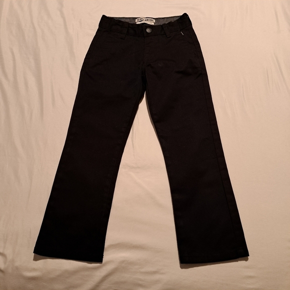 Billabong boys size 5 black chino EUC - Picture 1 of 8